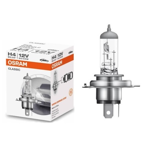 STANDART AMPUL- FAR AMPULÜ; 12V/H4 CLC 60/55W (64193CLC) (DUY P43T) (OSRAM)