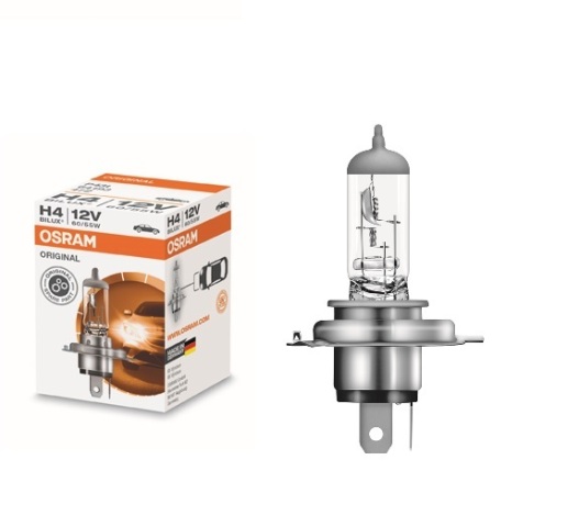 STANDART AMPUL- FAR AMPULÜ; 12V/H4 60/55W (64193) (DUY P43T) (OSRAM)