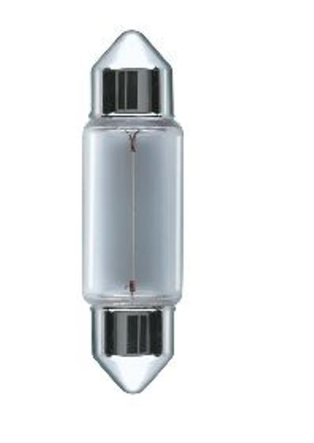 STANDART AMPUL- STOP/SİNYAL/PARK/GÖSTERGE AMPULÜ; 12V/C10W (6411) (DUY SV8,5-8) (OSRAM)