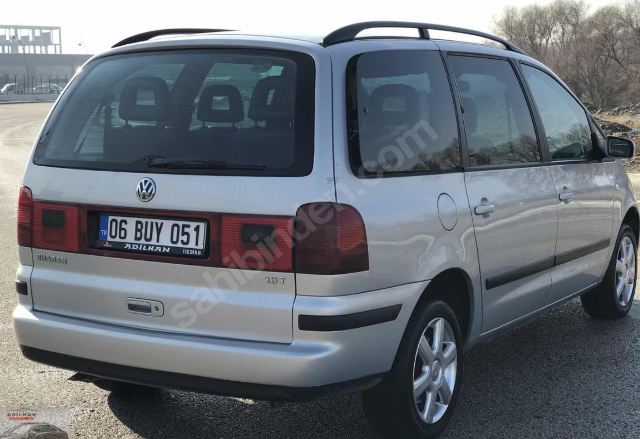 VOLKSWAGEN SHARAN- 97/00; ARAÇ BİLGİLERİ VE RESİMLERİ