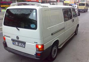 VOLKSWAGEN TRANSPORTER- T4- 02/03; ARAÇ BİLGİLERİ VE RESİMLERİ