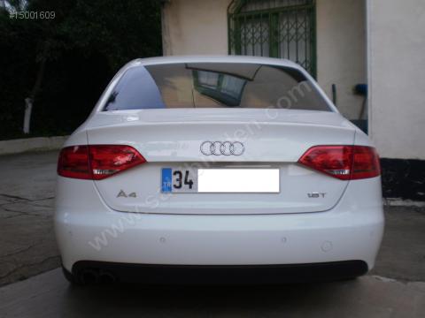 AUDI A4- 08/12; ARAÇ BİLGİLERİ VE RESİMLERİ