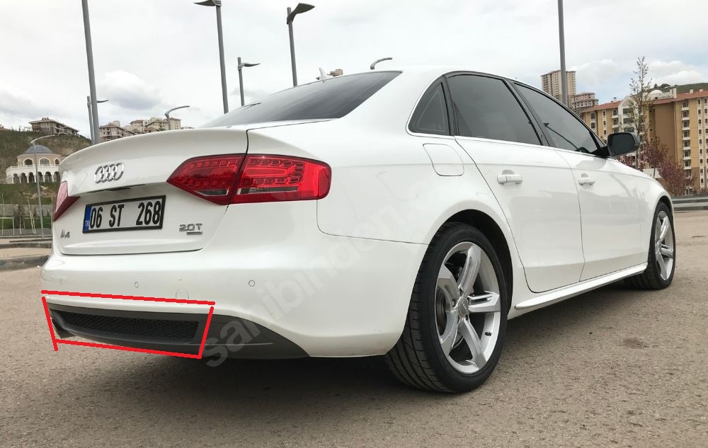 AUDI A4- 08/12; ARKA KARLIK PANJURU SİYAH (S LINE QUATTRO)