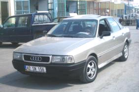 AUDI A80- 87/91/92/95; ARAÇ BİLGİLERİ VE RESİMLERİ