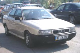 AUDI A80- 87/91/92/95; ARAÇ BİLGİLERİ VE RESİMLERİ