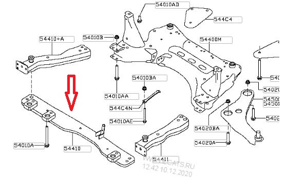 RENAULT KADJAR- 15/16; RADYATÖR ALT TRAVERSİ (1.6CC)