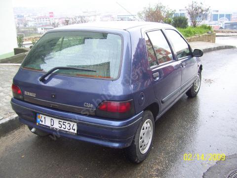 RENAULT CLIO- 1- HB- 91/98; ARAÇ BİLGİLERİ VE RESİMLERİ