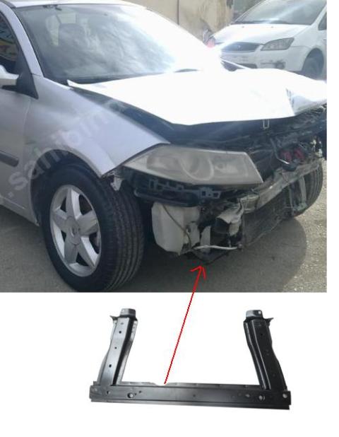 RENAULT MEGANE- 2- 03/09; RADYATÖR BAĞLANTI SACI (U TRAVERSİ)