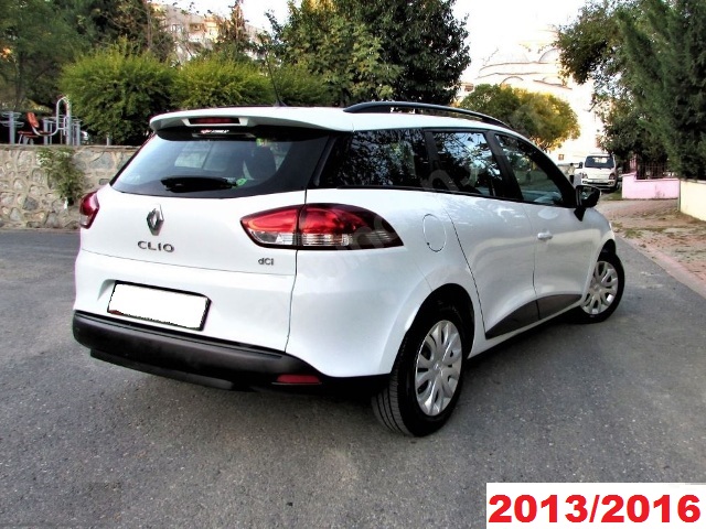 RENAULT CLIO- 4- SPORT TOURER- 13/16; ARAÇ BİLGİLERİ VE RESİMLERİ