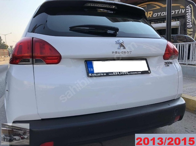 PEUGEOT 2008- 13/19; ARAÇ BİLGİLERİ VE RESİMLERİ