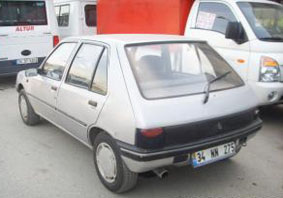 PEUGEOT 205- 85/94; ARAÇ BİLGİLERİ VE RESİMLERİ