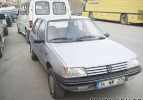 PEUGEOT 205- 85/94; ARAÇ BİLGİLERİ VE RESİMLERİ