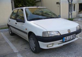 PEUGEOT 106- 91/96; ARAÇ BİLGİLERİ VE RESİMLERİ