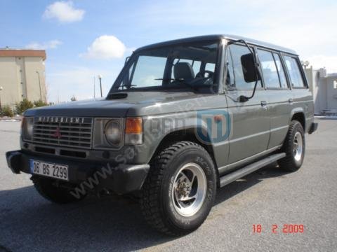 MITSUBISHI PAJERO- 85/91; ARAÇ BİLGİLERİ VE RESİMLERİ