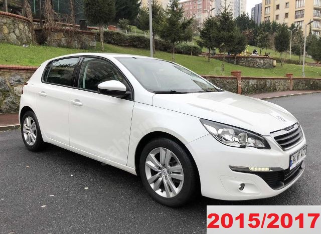 PEUGEOT 308- 14/17; ARAÇ BİLGİLERİ VE RESİMLERİ (ALLURE/ACTIVE MODEL)