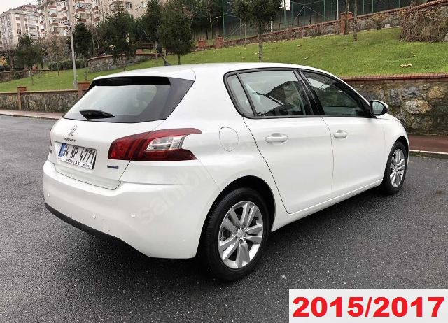 PEUGEOT 308- 14/17; ARAÇ BİLGİLERİ VE RESİMLERİ (ALLURE/ACTIVE MODEL)