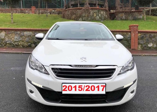 PEUGEOT 308- 14/17; ARAÇ BİLGİLERİ VE RESİMLERİ (ALLURE/ACTIVE MODEL)