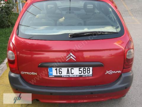 CITROEN XSARA PICASSO- 01/08; ARAÇ BİLGİLERİ VE RESİMLERİ