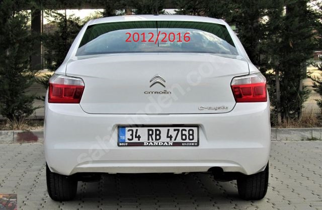 CITROEN C ELYSEE- 12/16; ARAÇ BİLGİLERİ VE RESİMLERİ