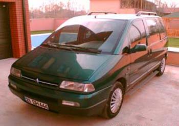 CITROEN EVASION- 94/99; ARAÇ BİLGİLERİ VE RESİMLERİ