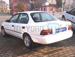 TOYOTA COROLLA- AE101- 93/98; ARAÇ BİLGİLERİ VE REŞİMLERİ XL/GL TİPİ