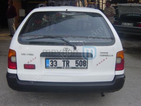 TOYOTA COROLLA- AE101- 93/98; ARAÇ BİLGİLERİ VE REŞİMLERİ XL/GL TİPİ