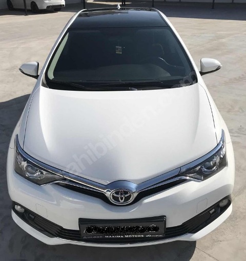 TOYOTA AURIS- 16/18; ARAÇ BİLGİLERİ VE RESİMLERİ