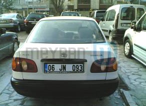 TOYOTA COROLLA- AE111- 99/00; ARAÇ BİLGİLERİ VE RESİMLERİ