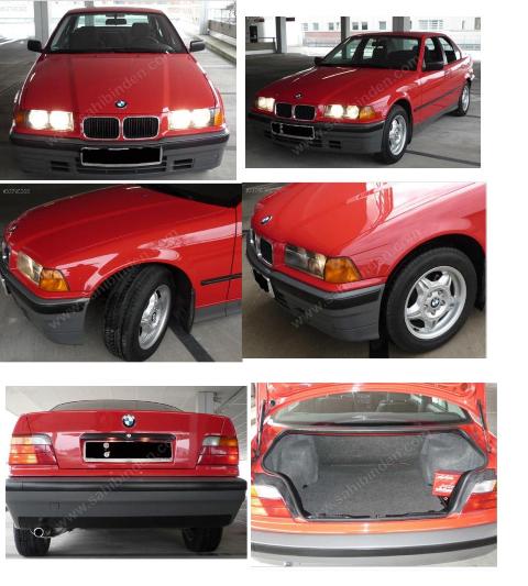 BMW 3 SERI- E36- SD/COUPE- 91/98; ARAÇ BİLGİLERİ VE RESİMLERİ