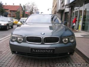 BMW 7 SERI- E65- 02/05; ARAÇ BİLGİLERİ VE RESİMLERİ