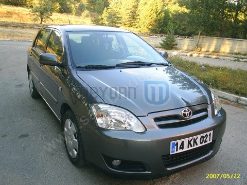 TOYOTA COROLLA- HB- 04/06; ARAÇ BİLGİLERİ VE RESİMLERİ (DAMLA GÖZLÜ)