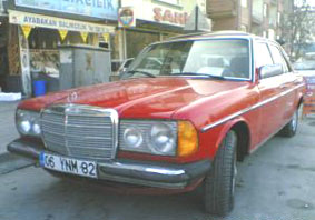 MERCEDES E CLASS- W123- 77/85; ARAÇ BİLGİLERİ VE RESİMLERİ