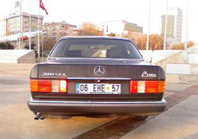 MERCEDES S SL CLASS- W126- 81/91; ARAÇ BİLGİLERİ VE RESİMLERİ