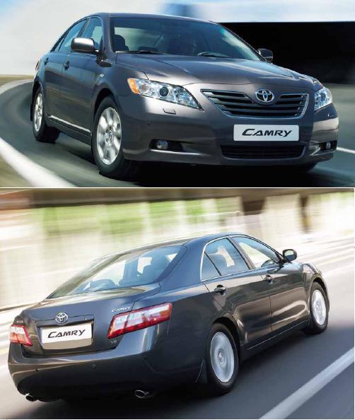 TOYOTA CAMRY- 06/09; ARAÇ BİLGİLERİ VE RESİMLERİ