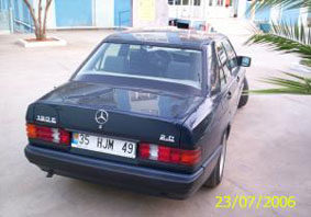 MERCEDES 190- W201- 83/93; ARAÇ BİLGİLERİ VE RESİMLERİ (190/190E/190D)