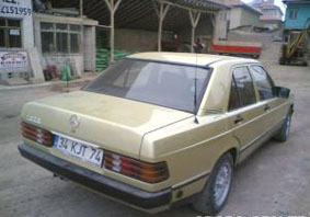 MERCEDES 190- W201- 83/93; ARAÇ BİLGİLERİ VE RESİMLERİ (190/190E/190D)