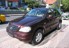 MERCEDES ML CLASS- W163- 98/05; ARAÇ BİLGİLERİ VE RESİMLERİ