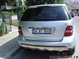 MERCEDES ML CLASS- W164- 06/09; ARAÇ BİLGİLERİ VE RESİMLERİ