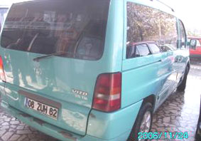 MERCEDES VITO- W638- 96/03; ARAÇ BİLGİLERİ VE RESİMLERİ