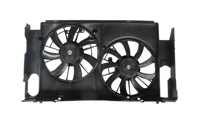 TOYOTA RAV4- 13/16; RADYATÖR VE KLİMA FAN DAVLUMBAZI KOMPLE ÇİFTLİ (MOTORLU)(9+7 KANAT) (ORİS)