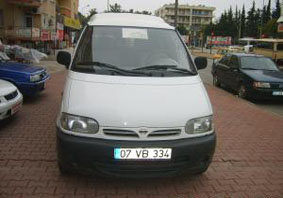 NISSAN VANETTE- 96/02; ARAÇ BİLGİLERİ VE RESİMLERİ