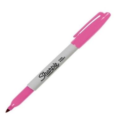 SHARPIE MARKÖR PERMANENT FINE YUVARLAK UÇLU PEMBE 1785161