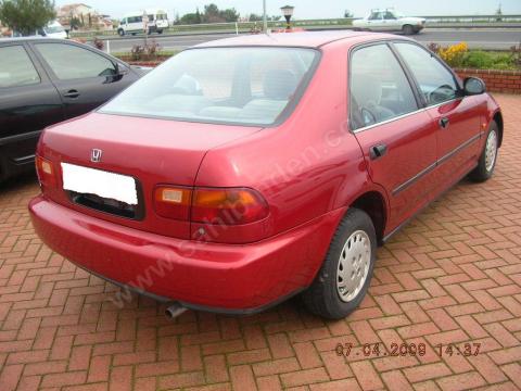 HONDA CIVIC- SD/HB- 92/95; ARAÇ BİLGİLERİ VE RESİMLERİ