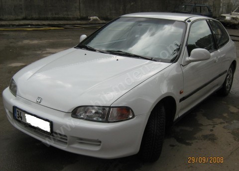 HONDA CIVIC- SD/HB- 92/95; ARAÇ BİLGİLERİ VE RESİMLERİ