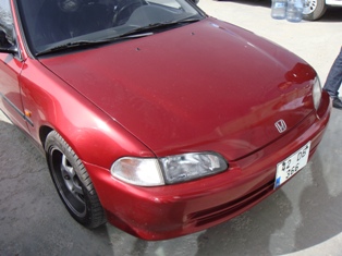 HONDA CIVIC- SD/HB- 92/95; ARAÇ BİLGİLERİ VE RESİMLERİ