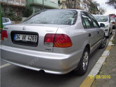 HONDA CIVIC- SD/HB- 99/01; ARAÇ BİLGİLERİ VE RESİMLERİ