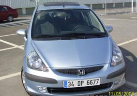 HONDA JAZZ- 01/04/05/08; ARAÇ BİLGİLERİ VE RESİMLERİ