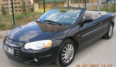 CHRYSLER SEBRING- 04/06; ARAÇ BİLGİLERİ VE RESİMLERİ