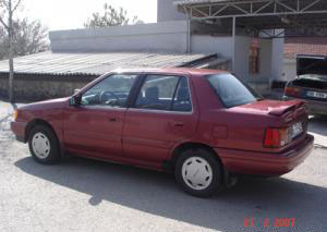 HYUNDAI EXCEL- 90/91; ARAÇ BİLGİLERİ VE RESİMLERİ