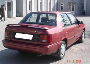 HYUNDAI EXCEL- 90/91; ARAÇ BİLGİLERİ VE RESİMLERİ